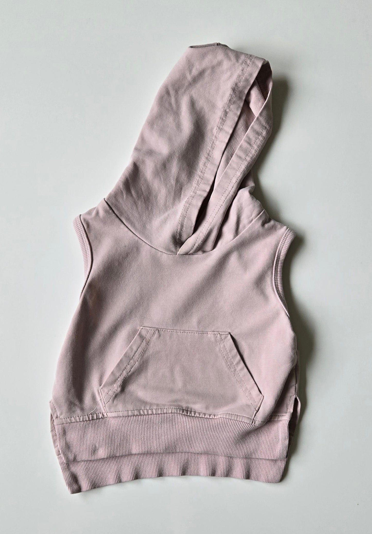 Little Bipsy Sleeveless Hoodie 6-12 Months