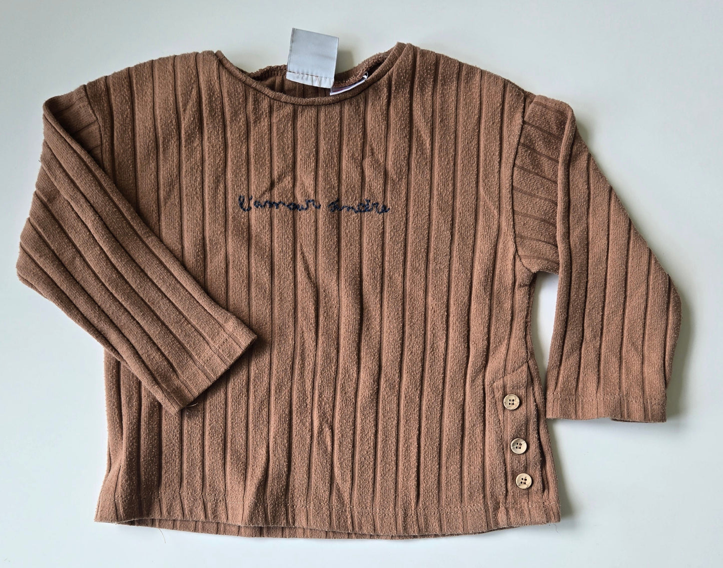 Zara Long Sleeve Shirt 9-12 months*