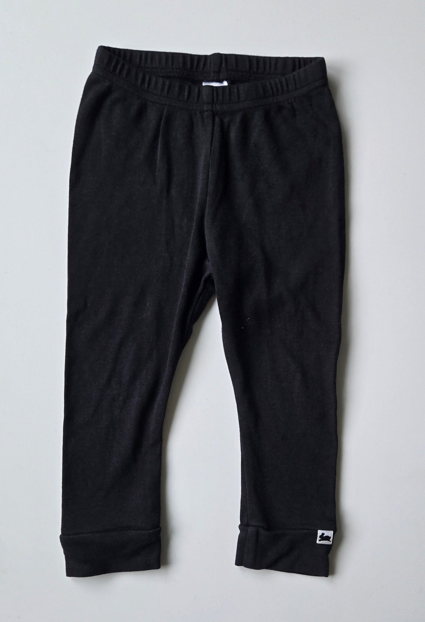 Little and Lively Black Leggings 12-18 months