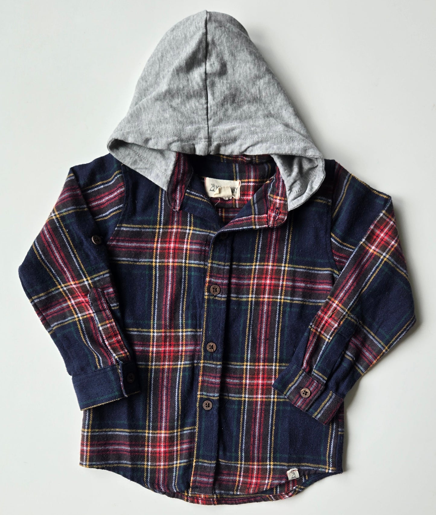 Me & Henry 3/4 year Long Sleeve Button Up