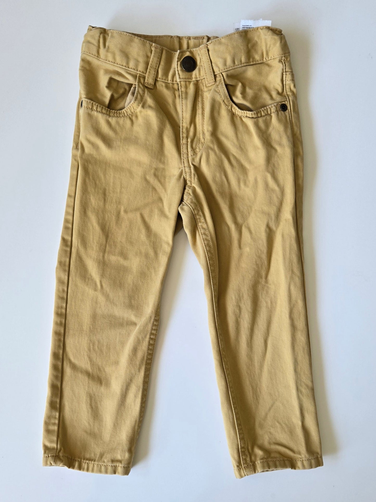 H&M Mustard Pants size 2-3Y