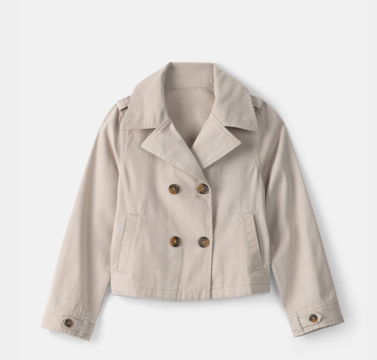 NWT Carters Girls Trench Jacket 5A