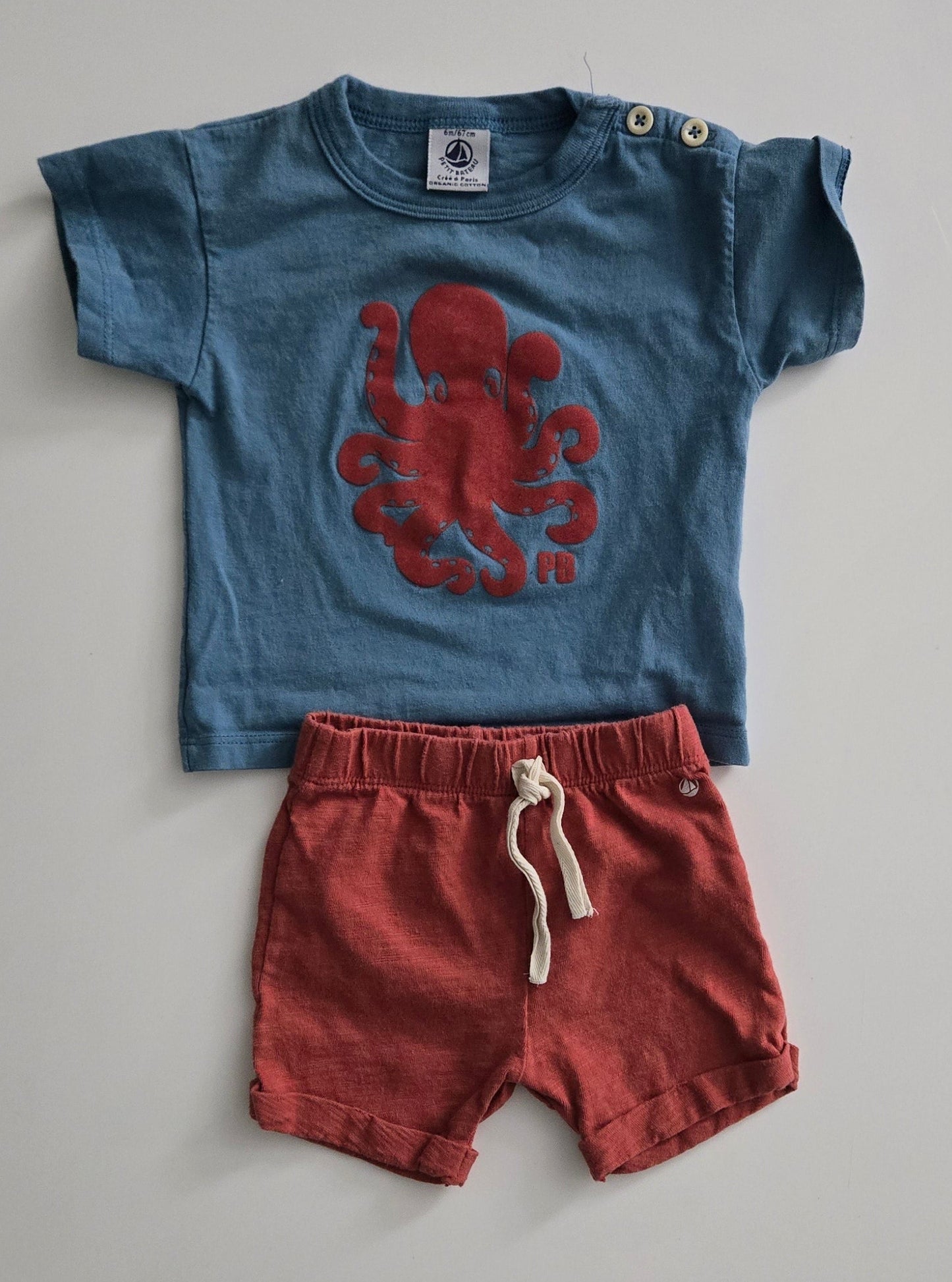 Petit Bateau 6 month Set