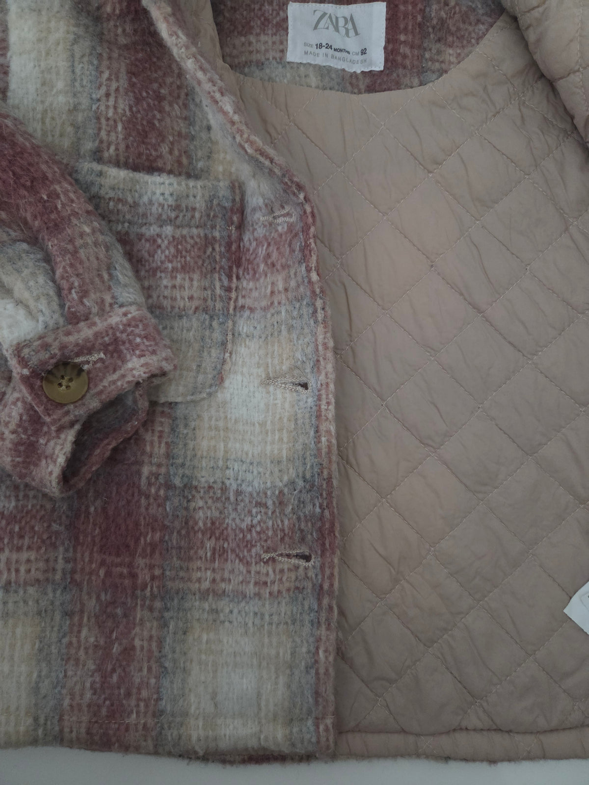 Zara 18-24 Month Shacket