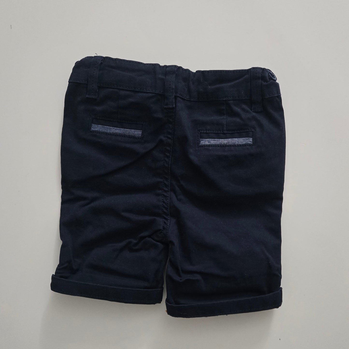 Denim Co Shorts 12-18m- fit compares to 2T