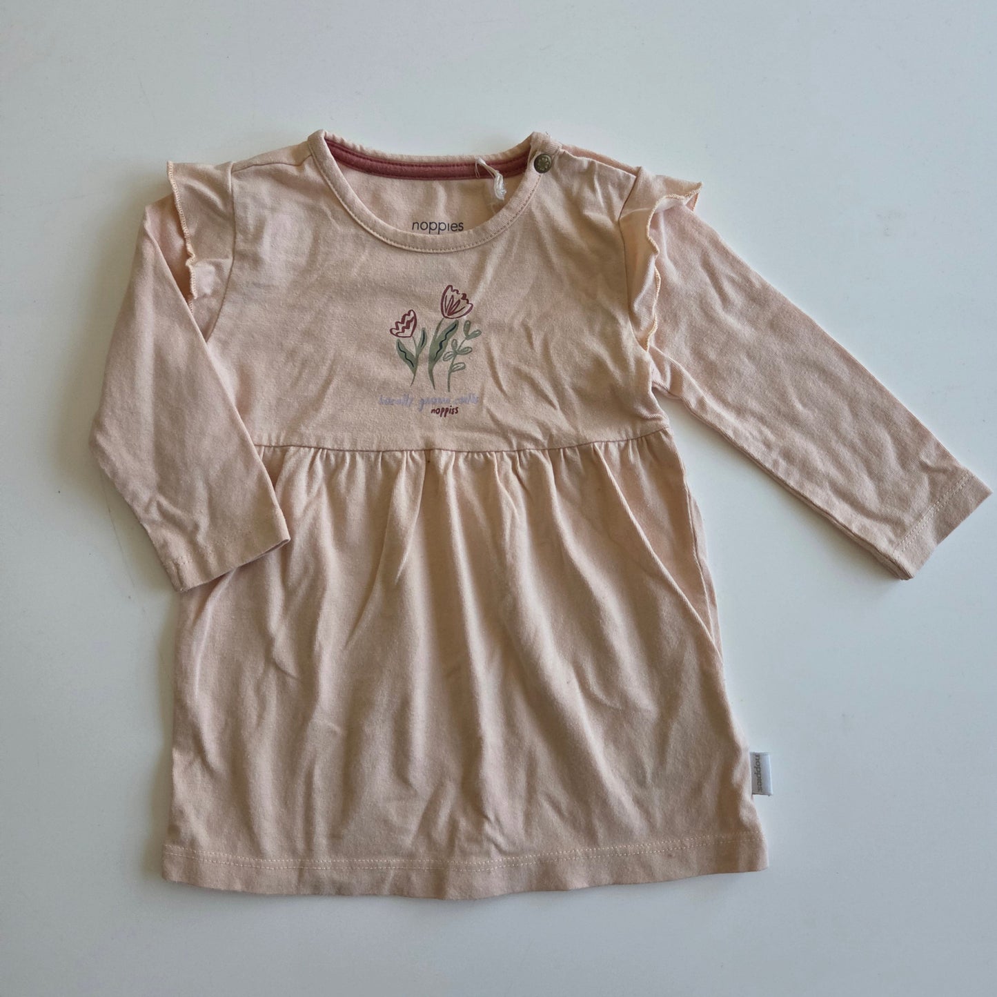 Noppies Dresses 2 pack and matching Leggings size 2-4 month