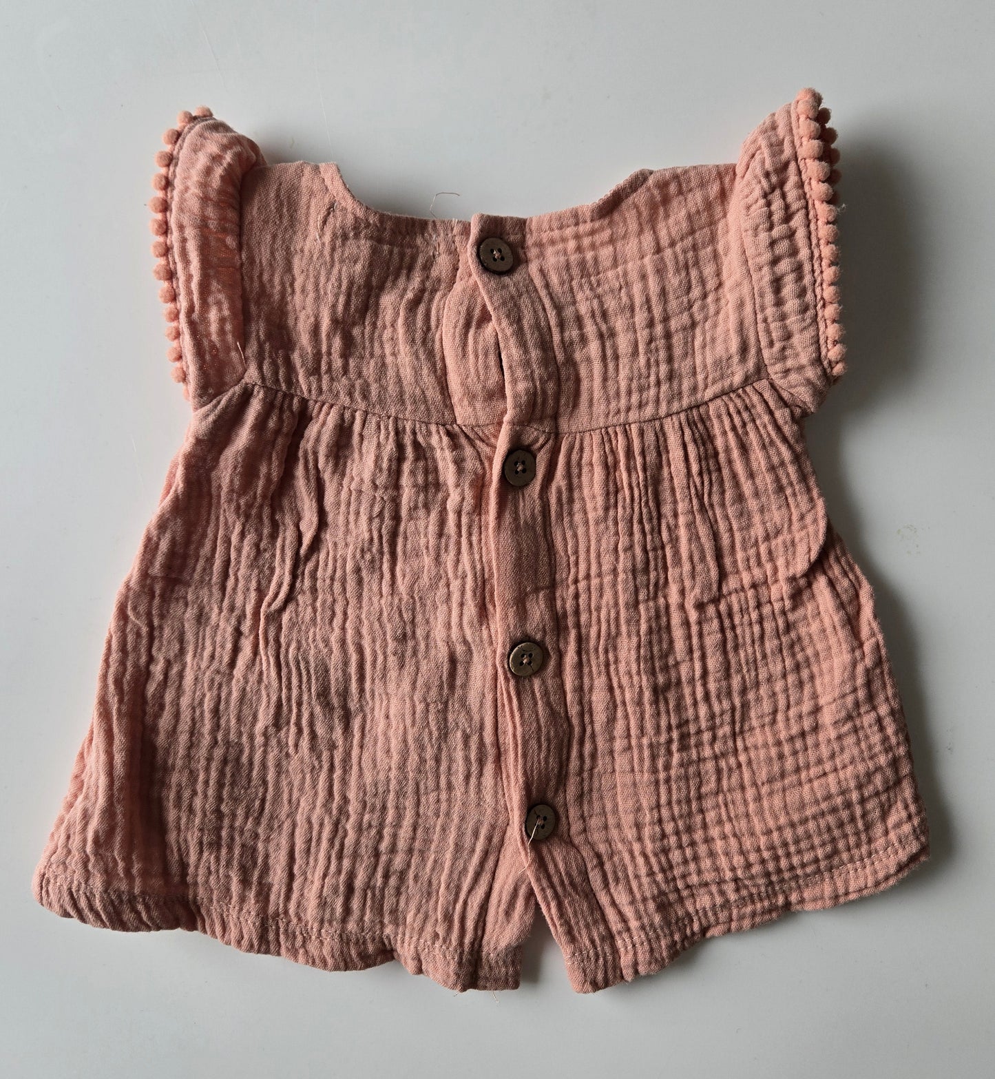 Rabbit Bear Dress and Bloomers Outfit 3-6m
