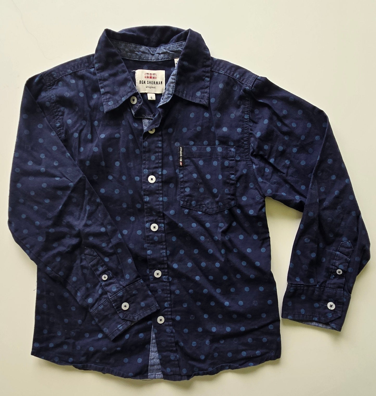 Ben Sherman Button Up Shirt size 6