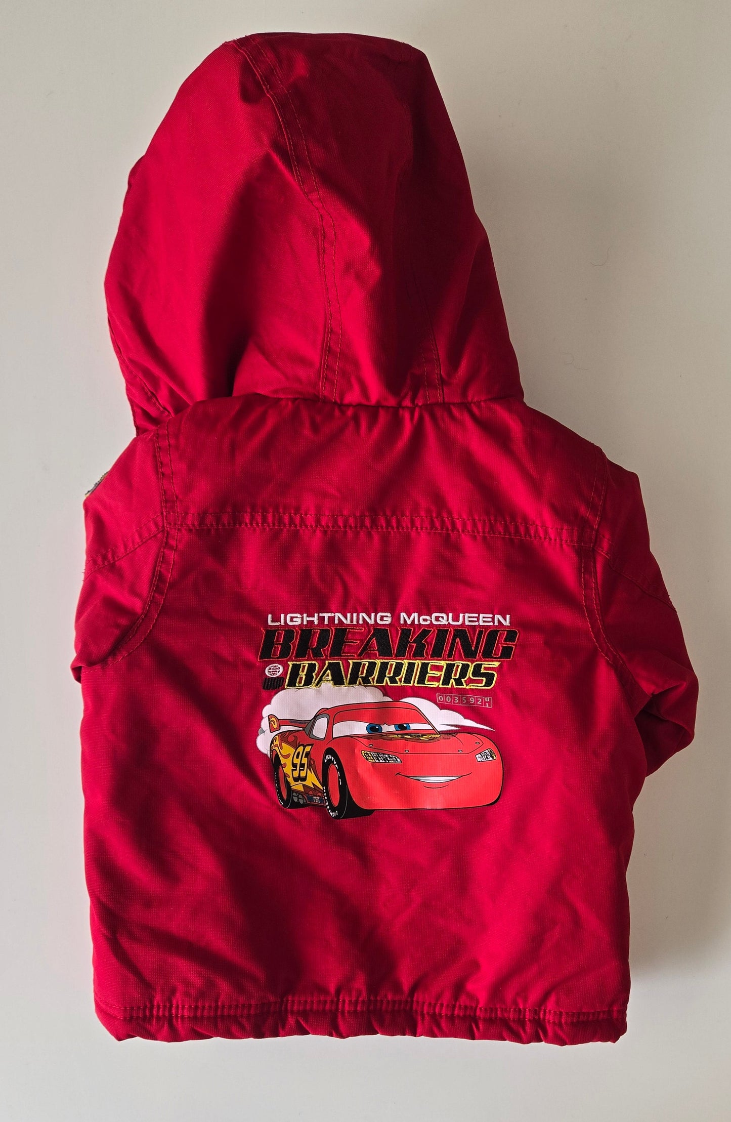 Disney Baby Lightning McQueen Jacket 12-18 Month