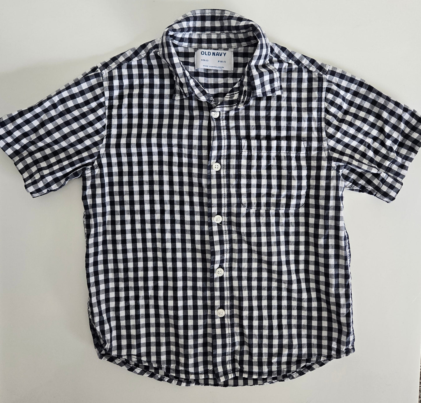 Old Navy Button Up Shirt 6-7 year