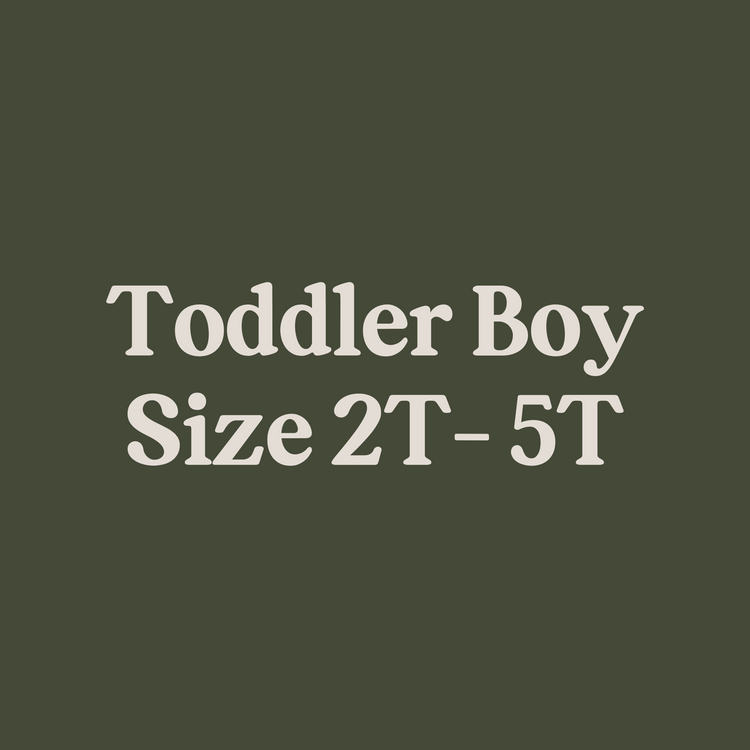 Toddler Boy 2T - 5T