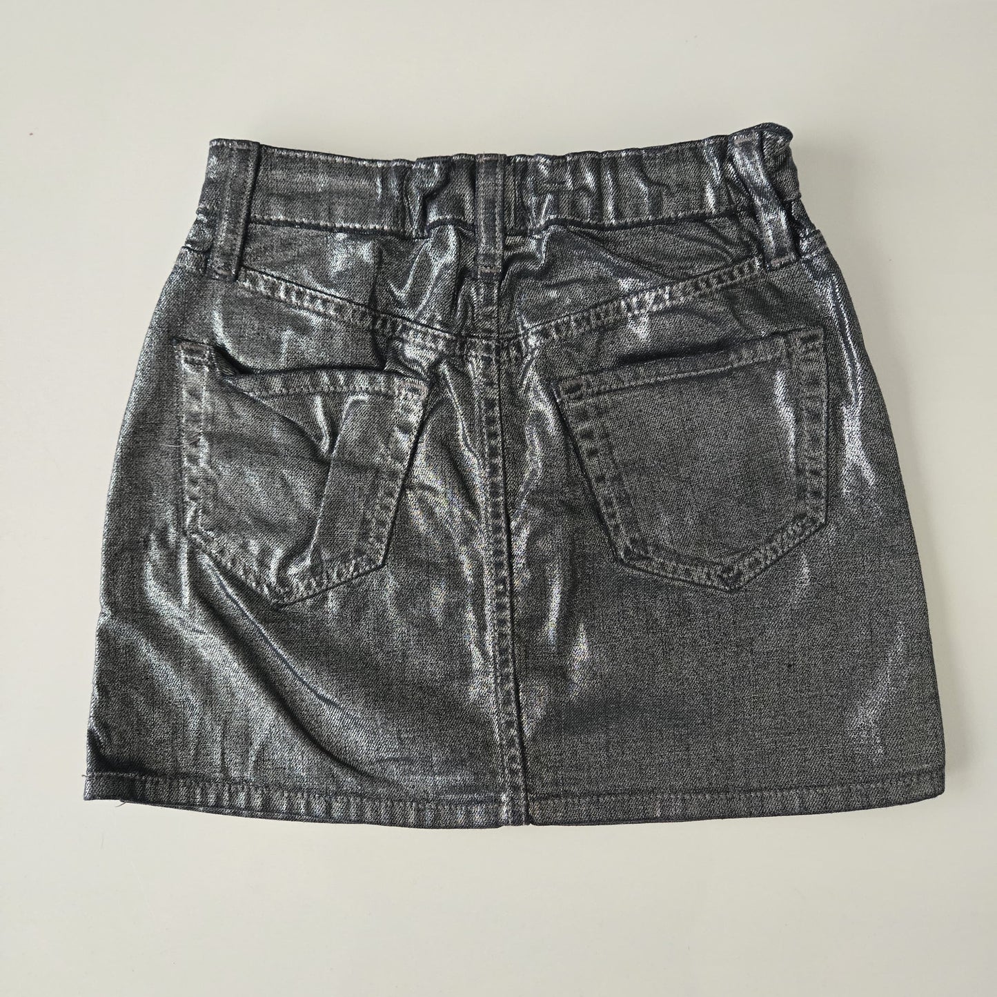 Gap Shimmer Denim Skirt 8