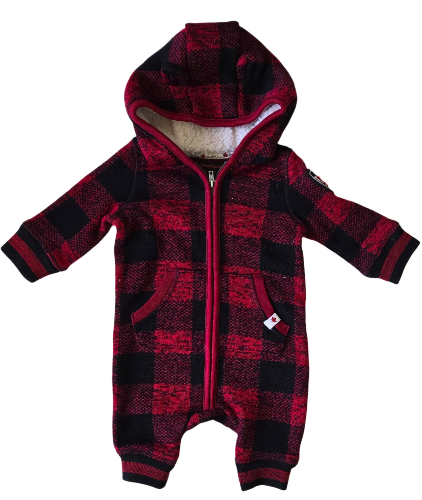 Canadiana 3-6 month Romper