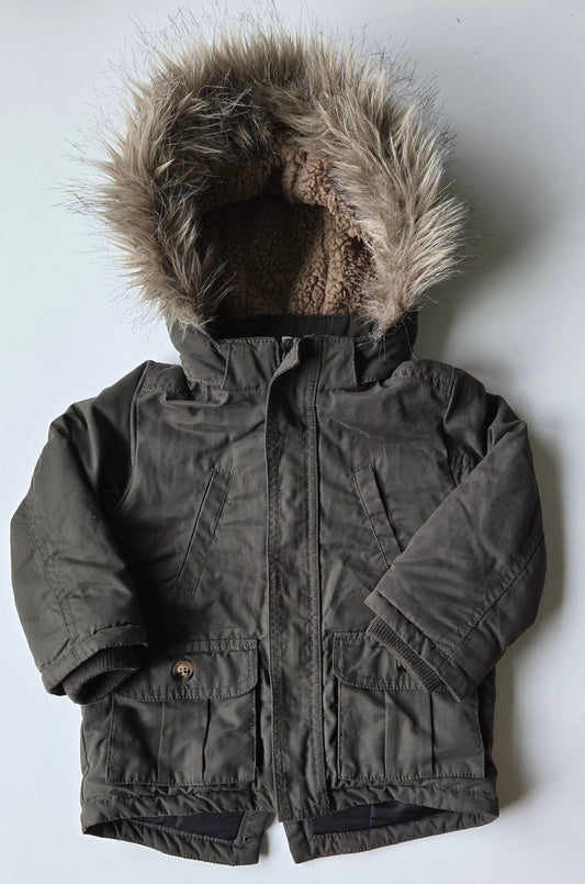 H&M Parka size 1 1/2 - 2 year