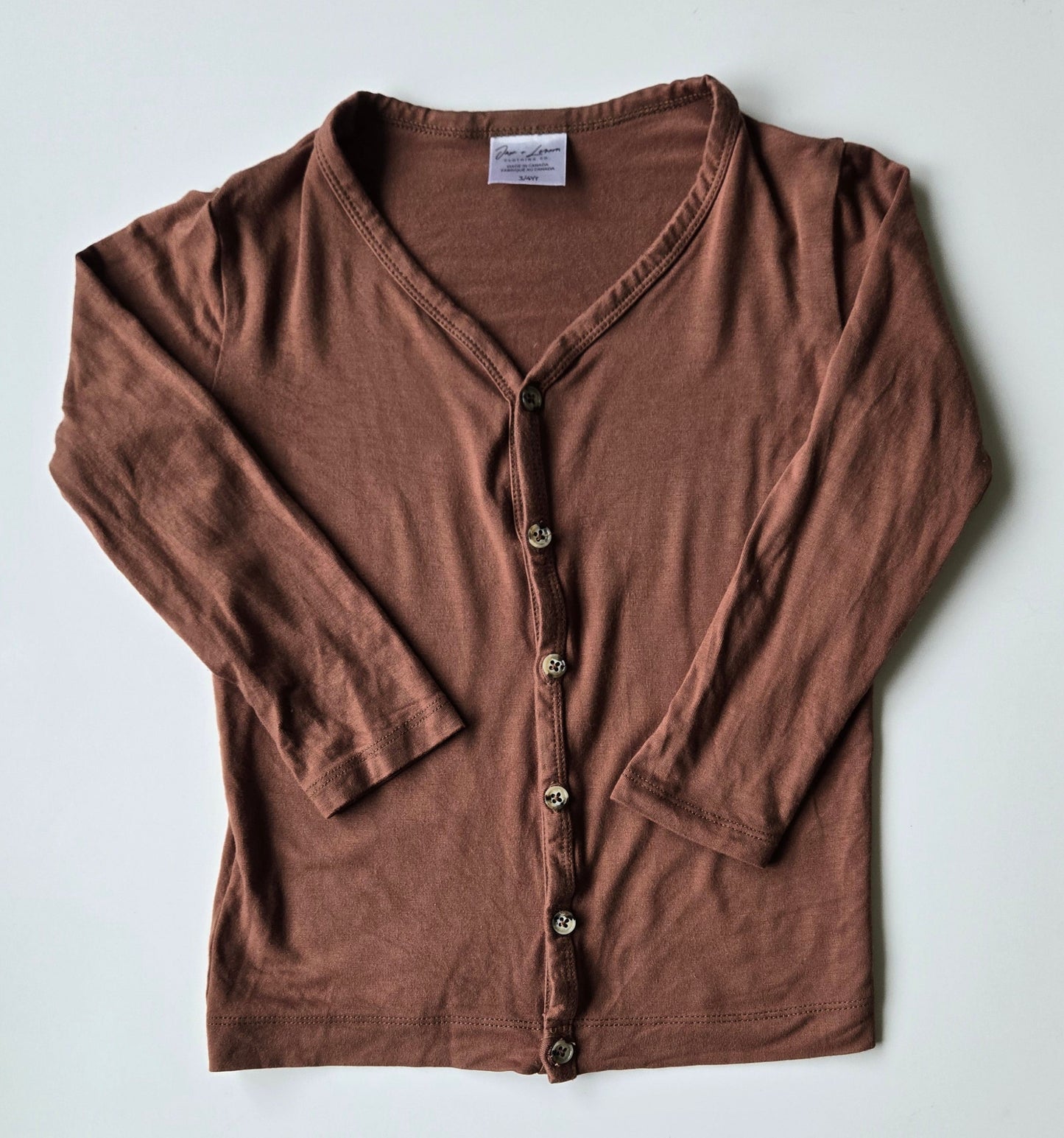 Jax and Lennon 3/4 year Cardigan