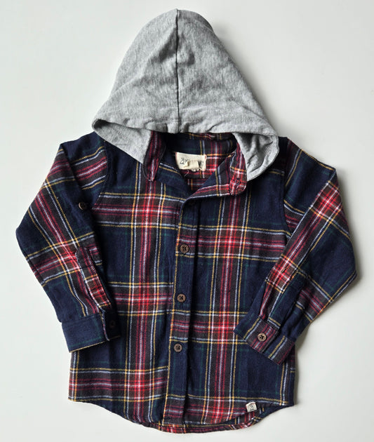 Me & Henry 3/4 year Long Sleeve Button Up