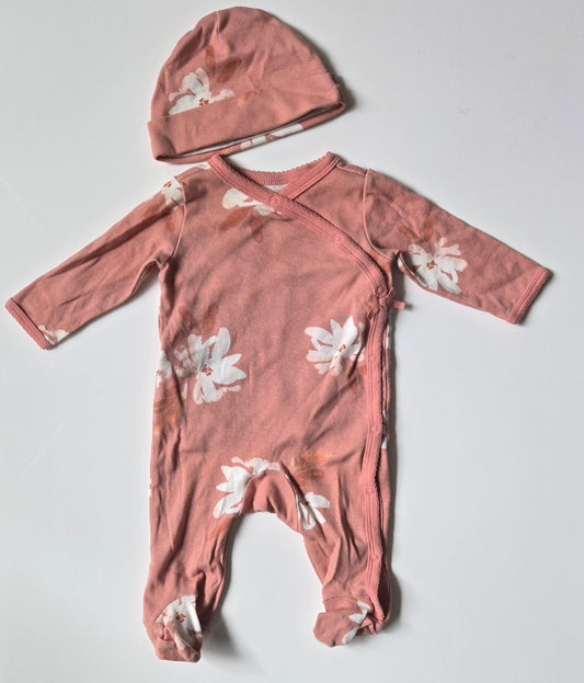 Carters Sleeper and Hat Set size 3 months