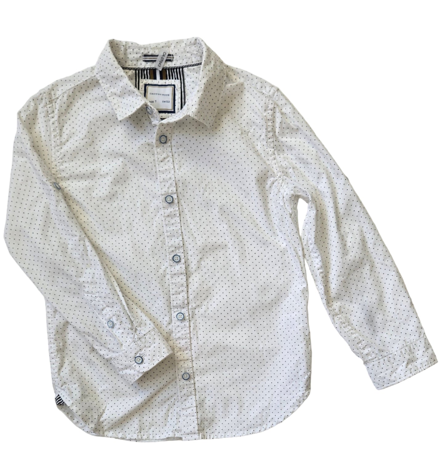 Cactus Boys Button Up Shirt size 7 *