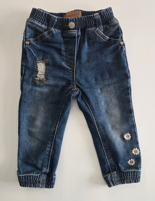 Souris Mini Jean Joggers 12-18 months
