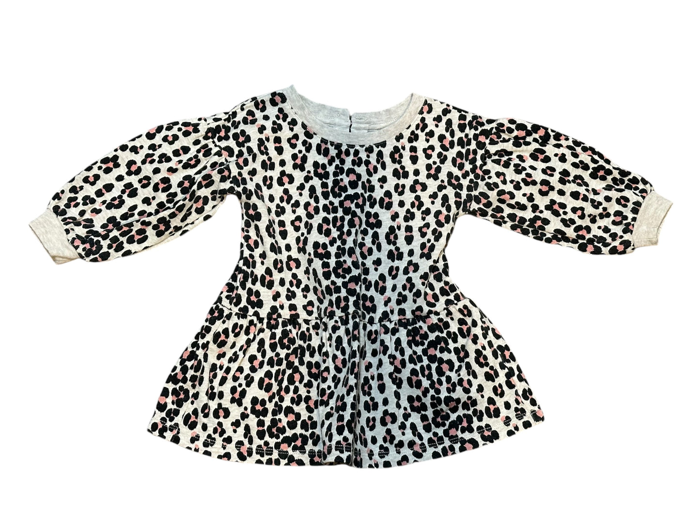 Gap knit leopard print dress 12-18M