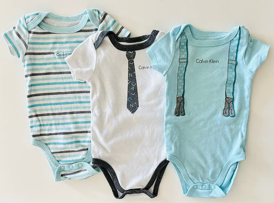 Calvin klein bodysuits 0-3M