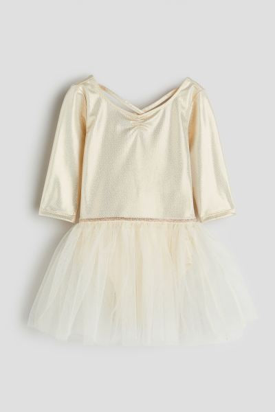 H&M Dance Leotard with Tulle Skirt size 4-6T