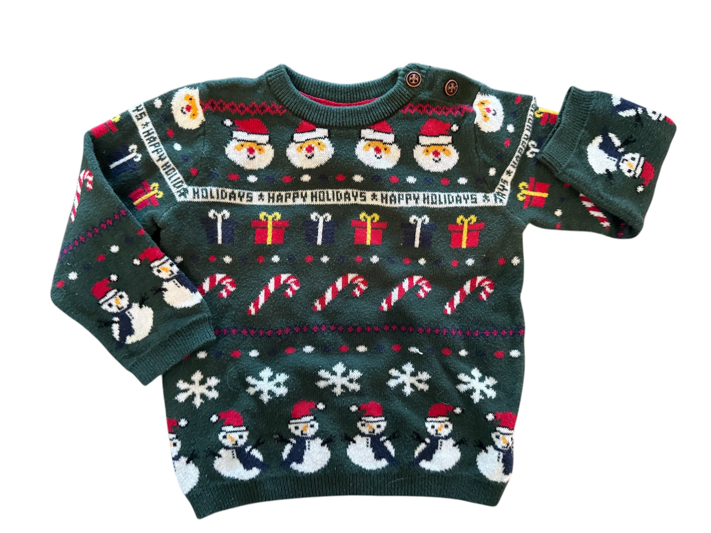 H&M Christmas sweater 12-18M