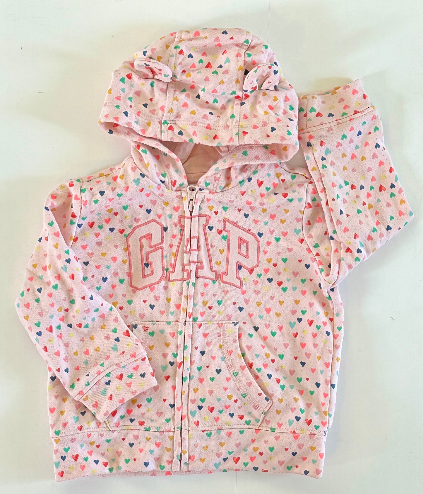 Gap hearts sweater 12-18M