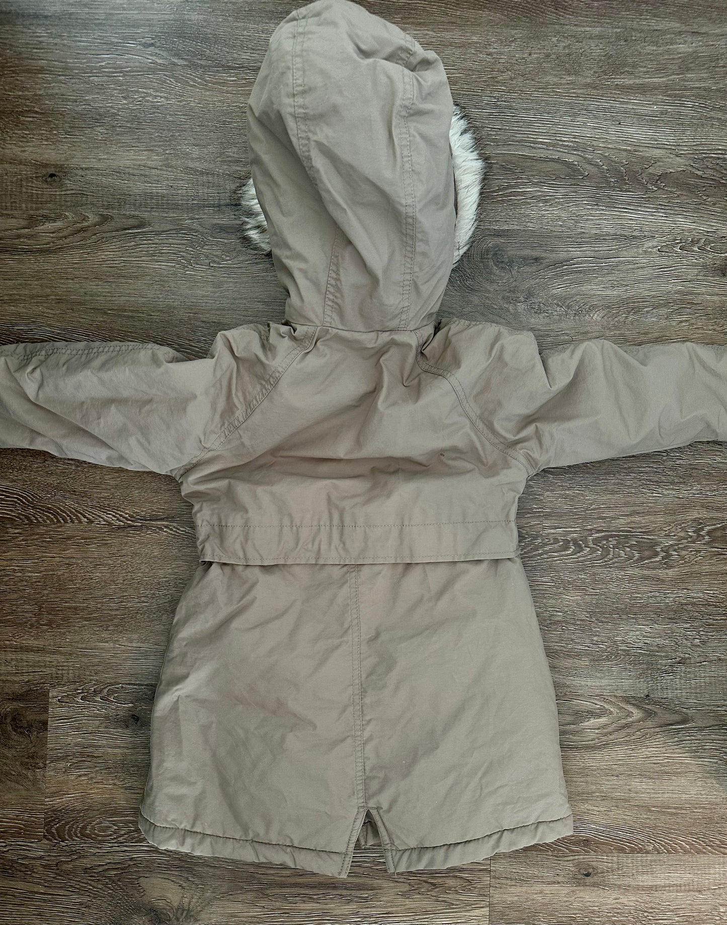 Zara parka size 7