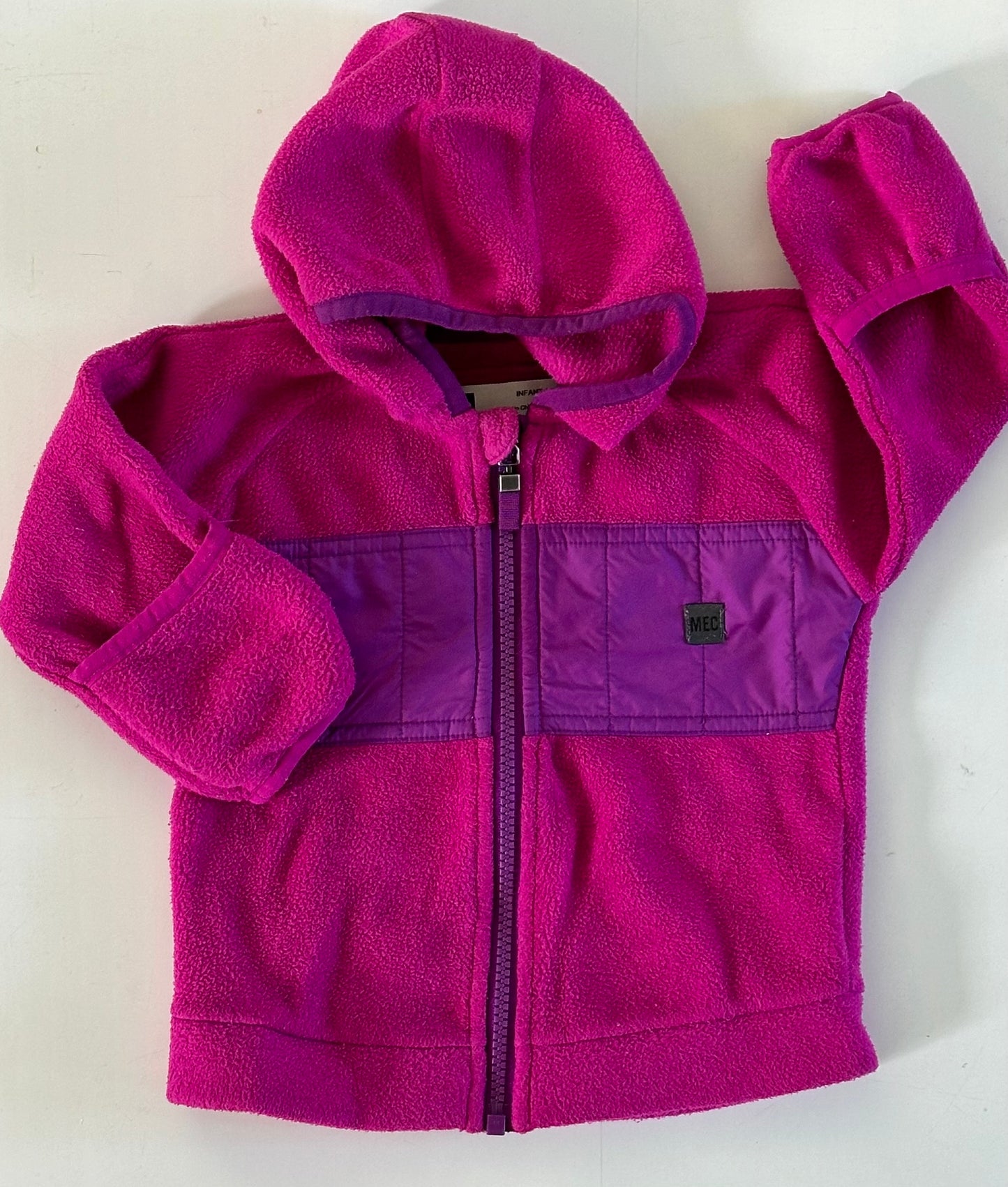 MEC fleece zip up 6M