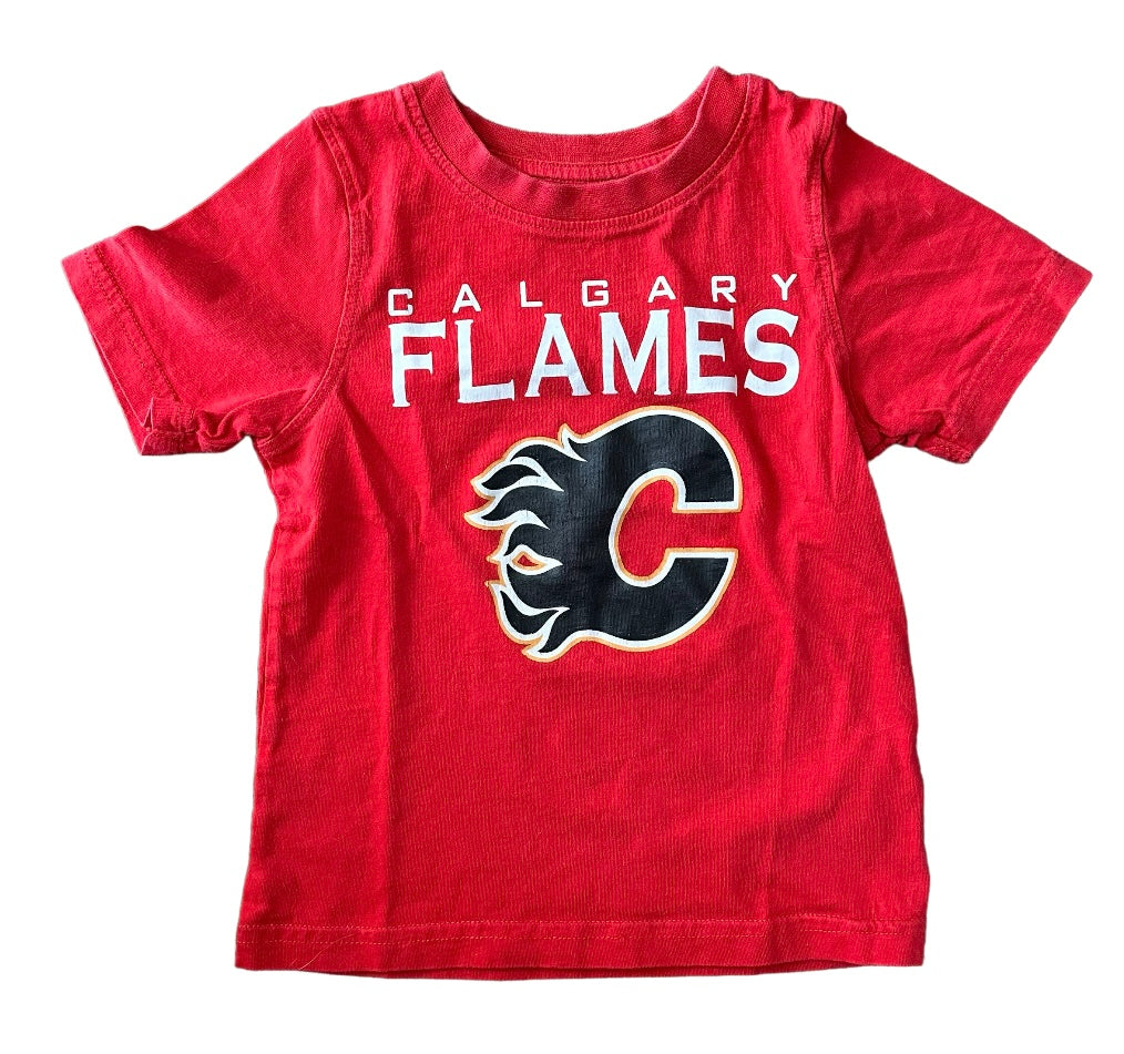 NHL flames tshirt 2T