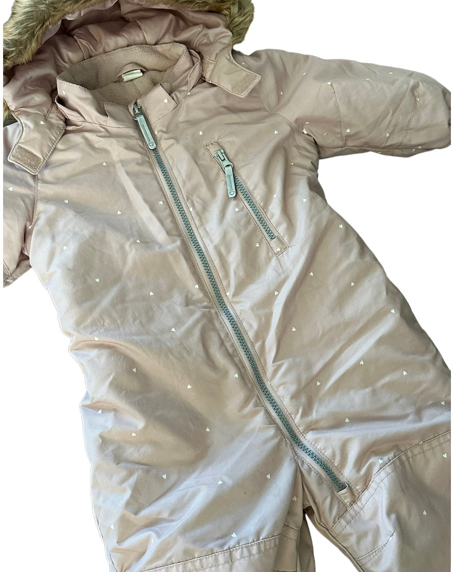 H&M snowsuit 12-18 M (fits big)