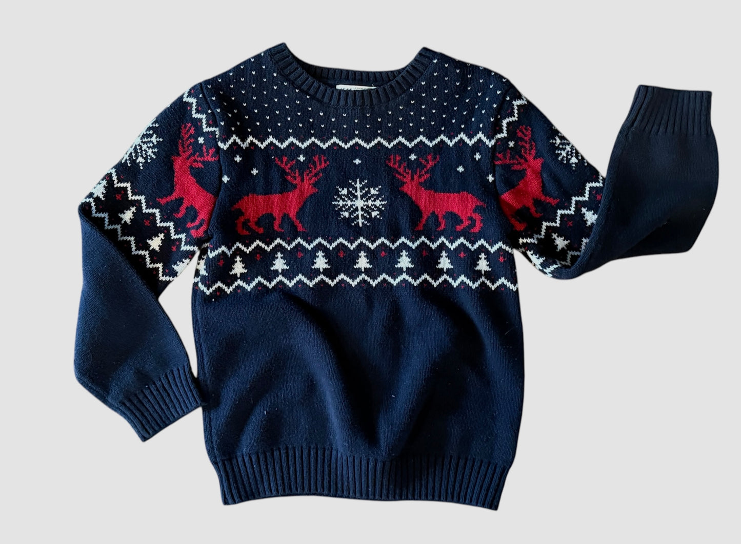 H&M knit Xmas sweater 8-10 (small)