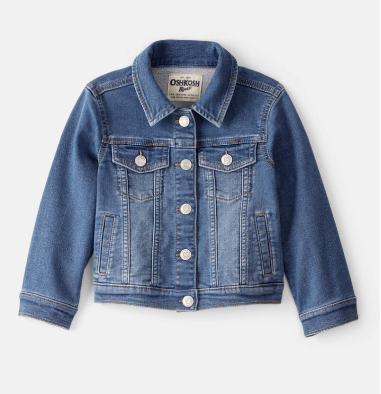 NWT Denim Jacket Oshkosh B'gosh 4T