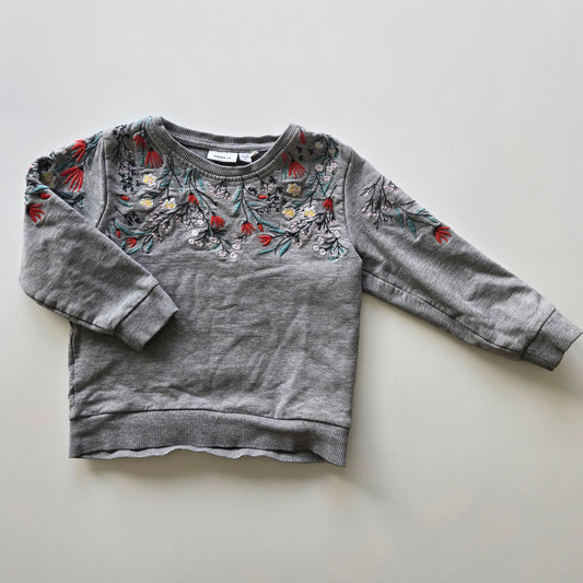 Name It Embroidered Sweater 1 1/2 - 2 year