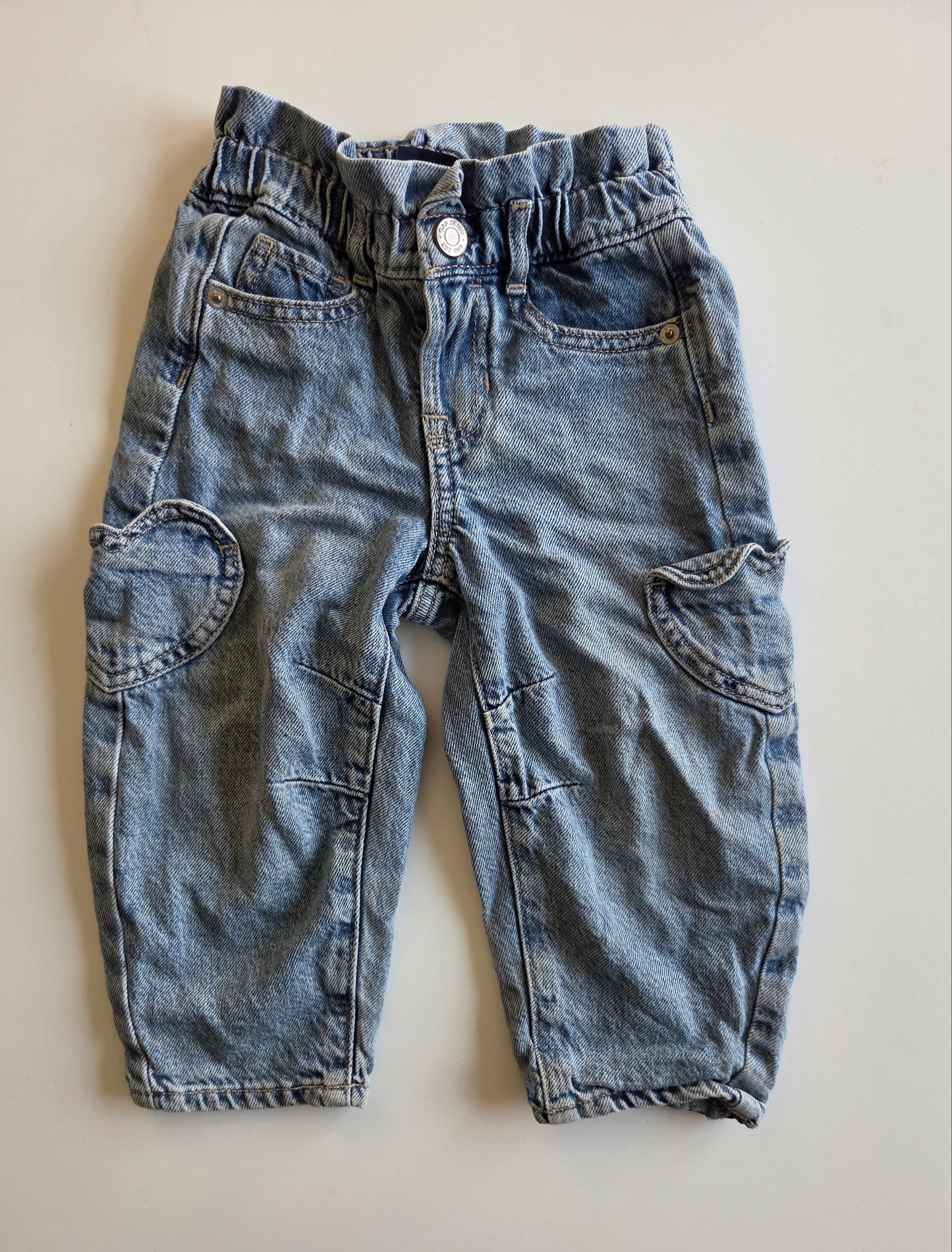 Gap Paperbag Horseshoe Jeans 2 year