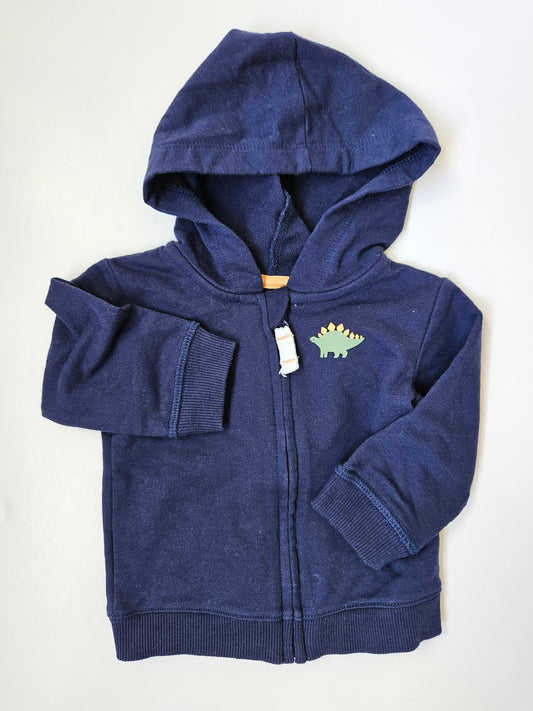 Jumping Beans newborn zip up sweater