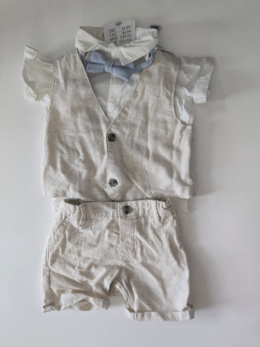 NWT H&M Shortall Suit Outfit 6-9 m