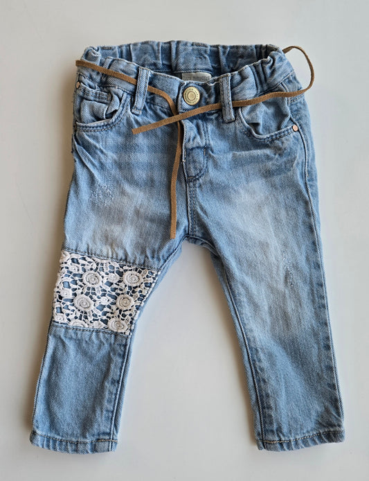 Zara Baby Girl 3/6 month Jeans