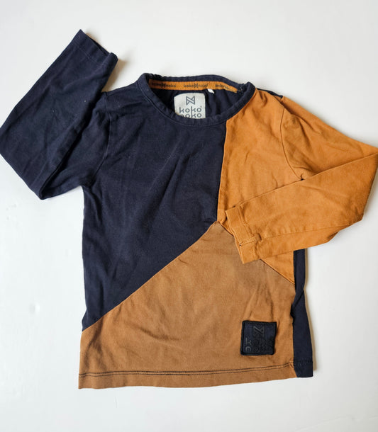 Koko Noko colorblock top size 3Y