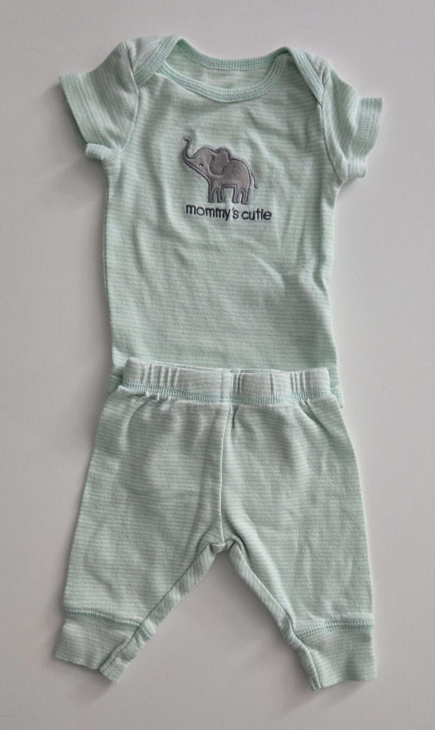 Simple Joys Onesie and Pants Outfit 0-3 month *