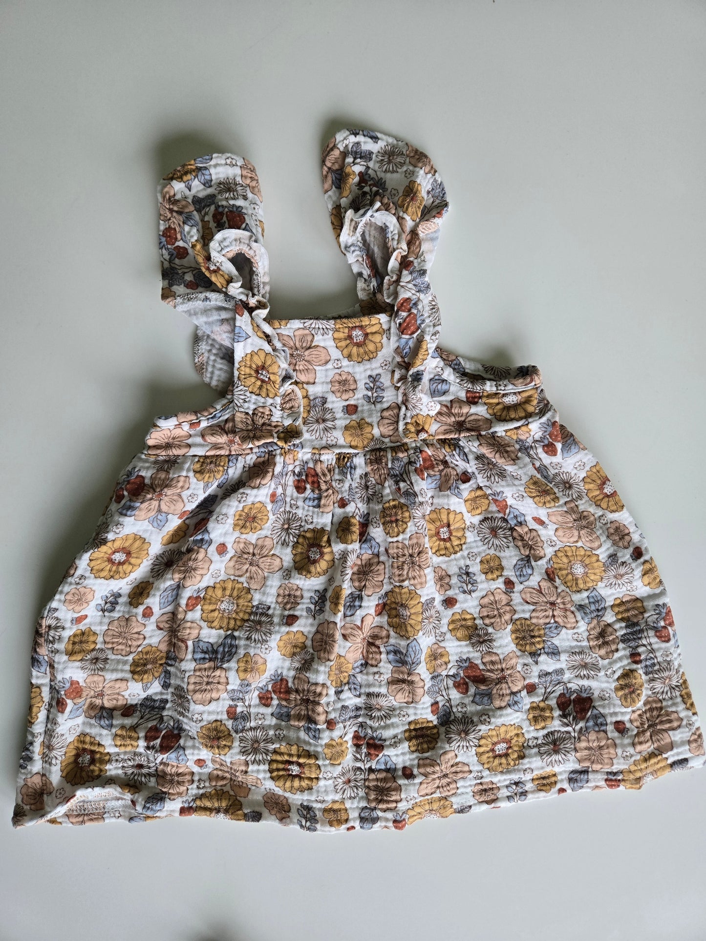Rabbit Bear Dress + Shorts 18 month