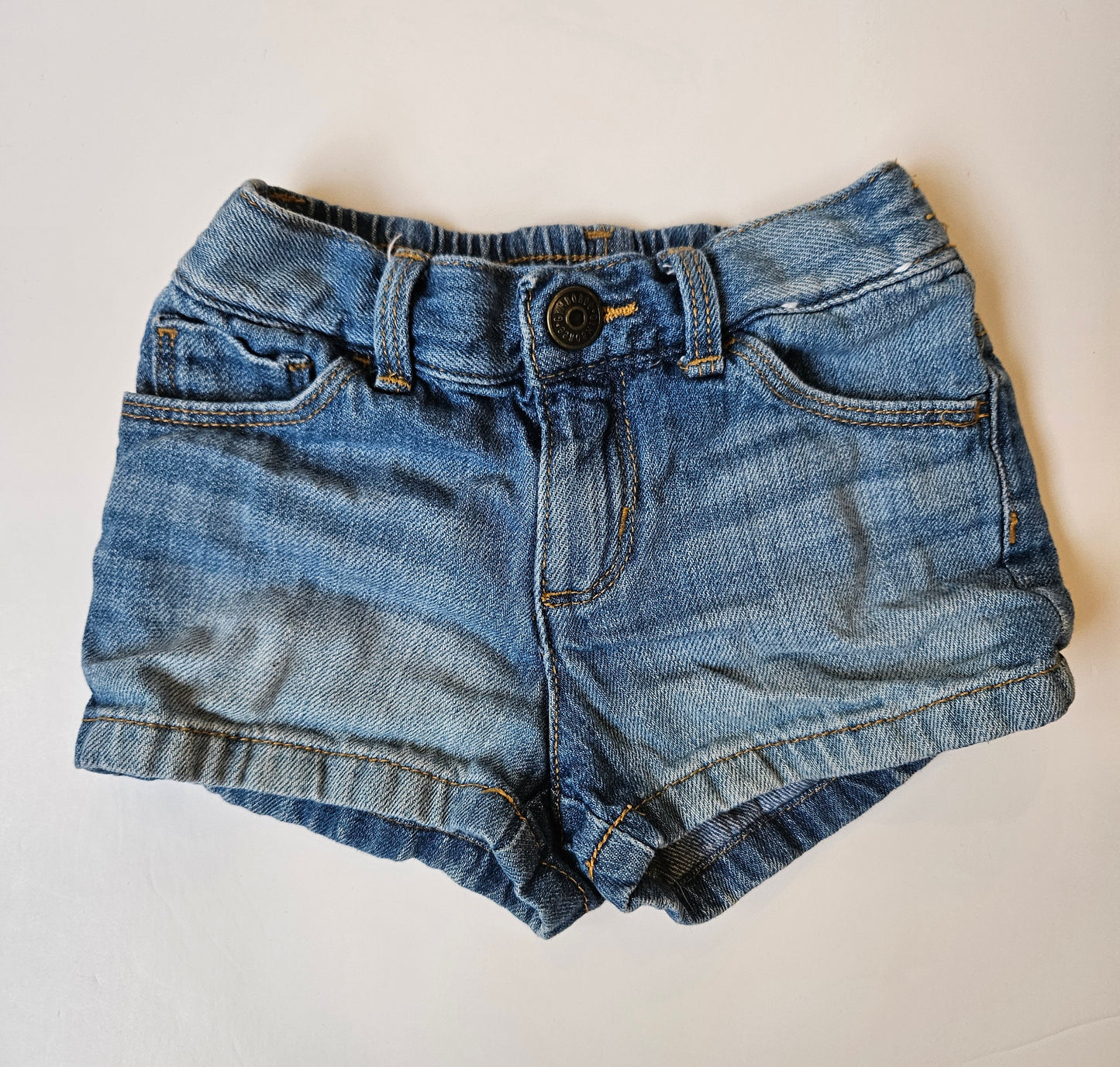 Gymboree denim shorts size 18 to 24 months