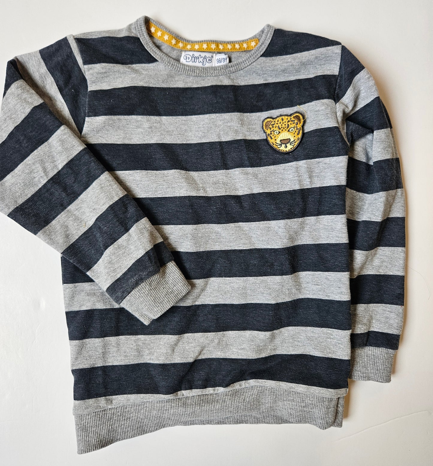 Dirkje striped tiger top size 3Y