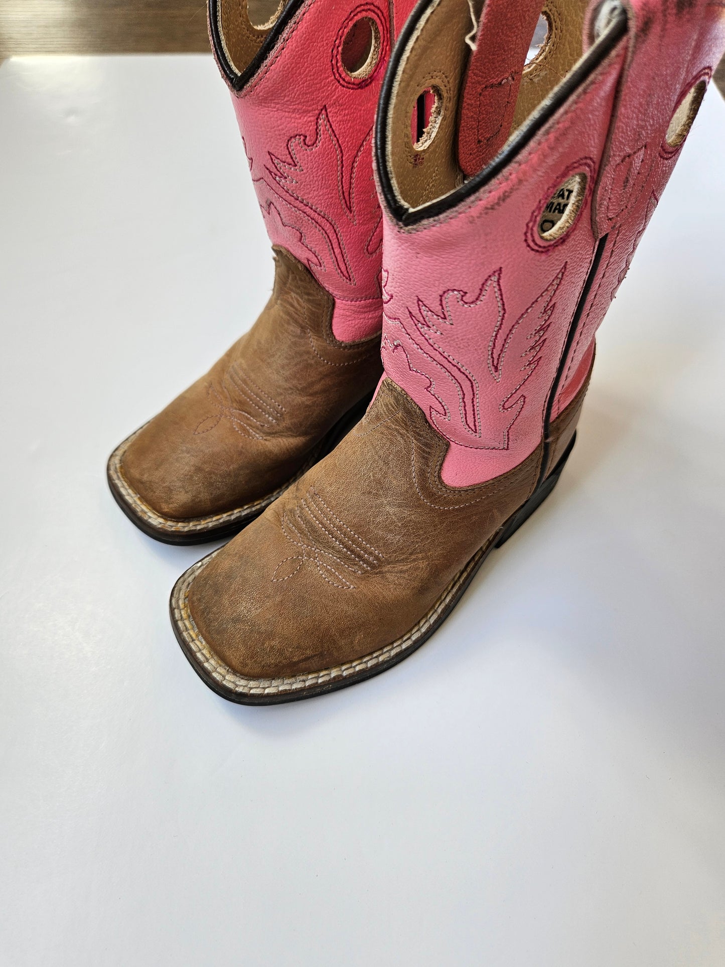 Old West cowboy boots size 8