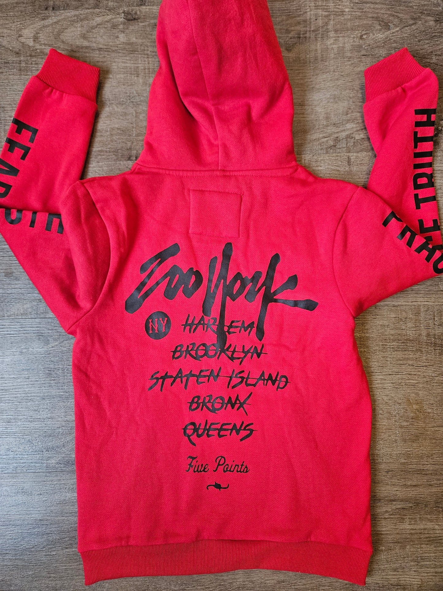 Zoo York red sweater size M (10/12)