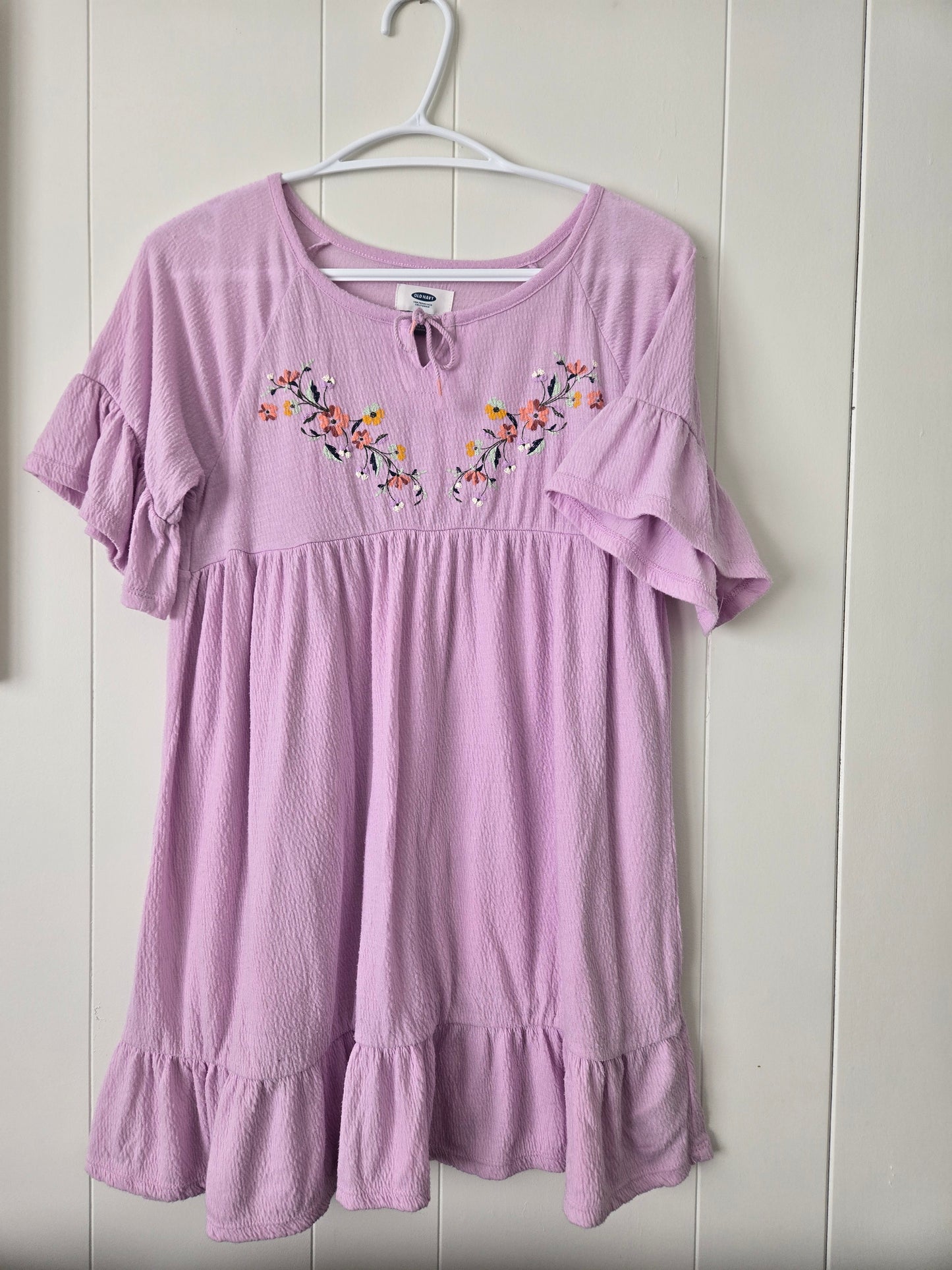 Old Navy Embroidered Dress size L/G (10-12)