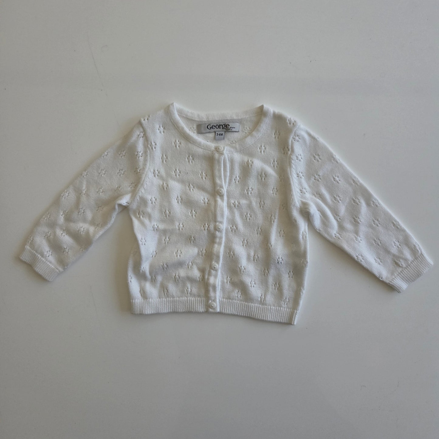 NWOT George Cardigan 3-6M
