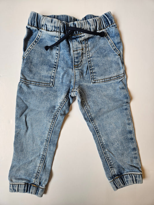 Cat & Jack cuffed jeans size 2T