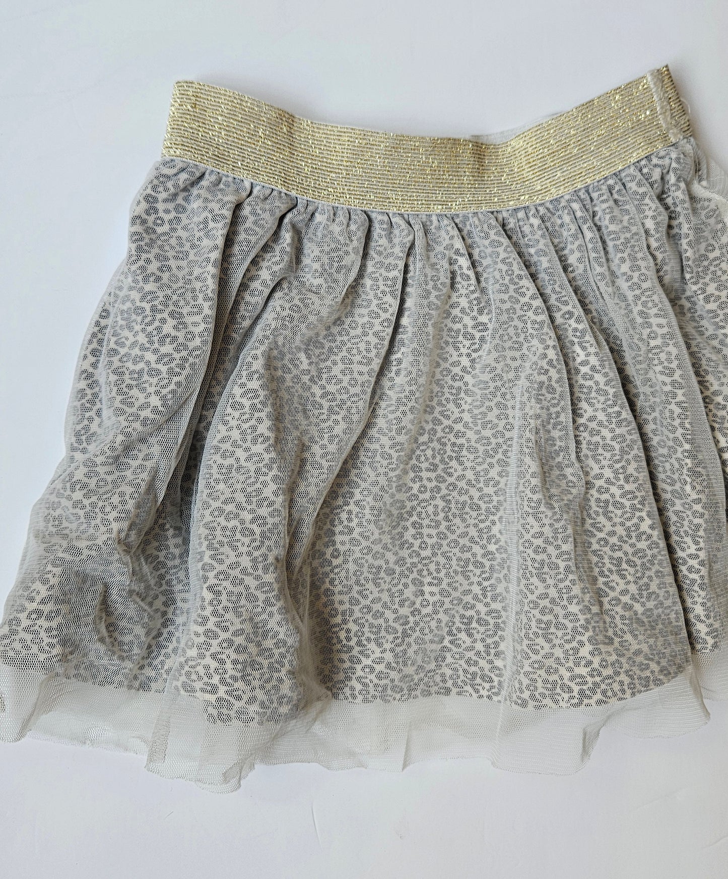 Dirkje leopard tulle skirt size 5T (fits small)